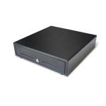 ลิ้นชักเก็บเงิน Cash Drawer 5 ช่องธนบัตร 8 ช่องเหรียญ สีดำ Winmax-P402