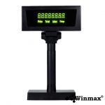 จอแสดงราคาและแสดงผลตัวเลข สีดำ Winmax-PCD02  Display Customer