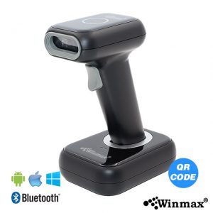 เครื่องสแกนบาร์โค้ดไร้สาย QR Code Bluetooth Winmax YK-WHS26B