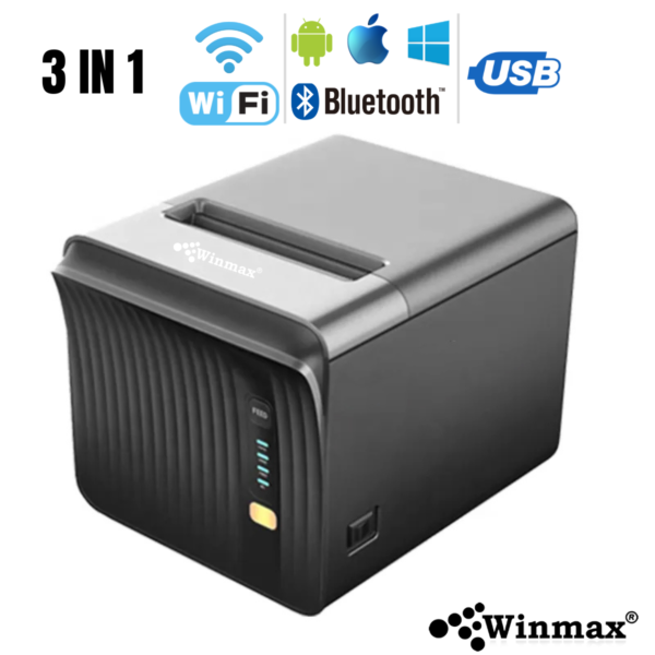 เครื่องพิมพ์ใบเสร็จ รองรับ Wifi ขนาด 80m m. Winmax-MH80